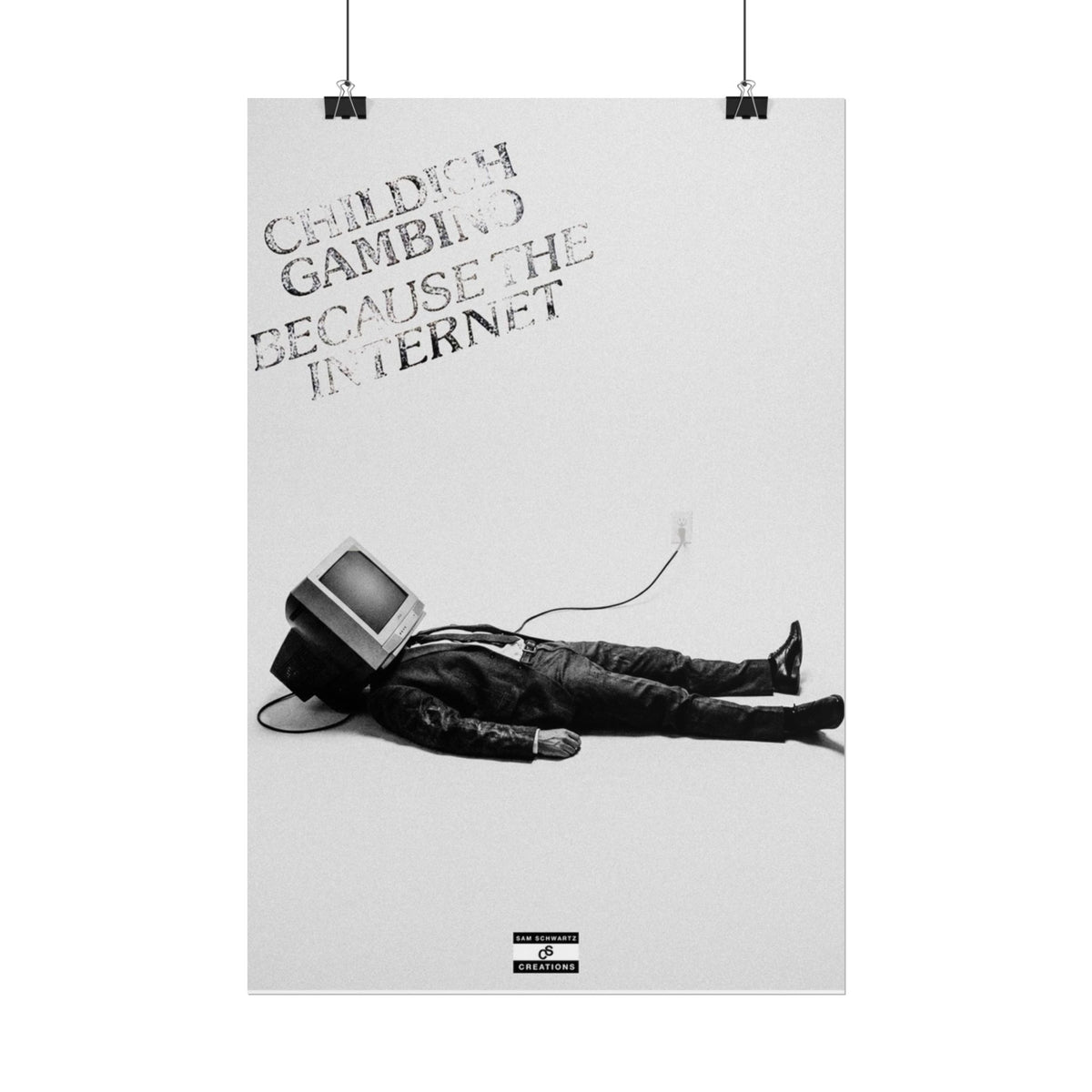 Because the Internet Poster | Childish Gambino Wall Art