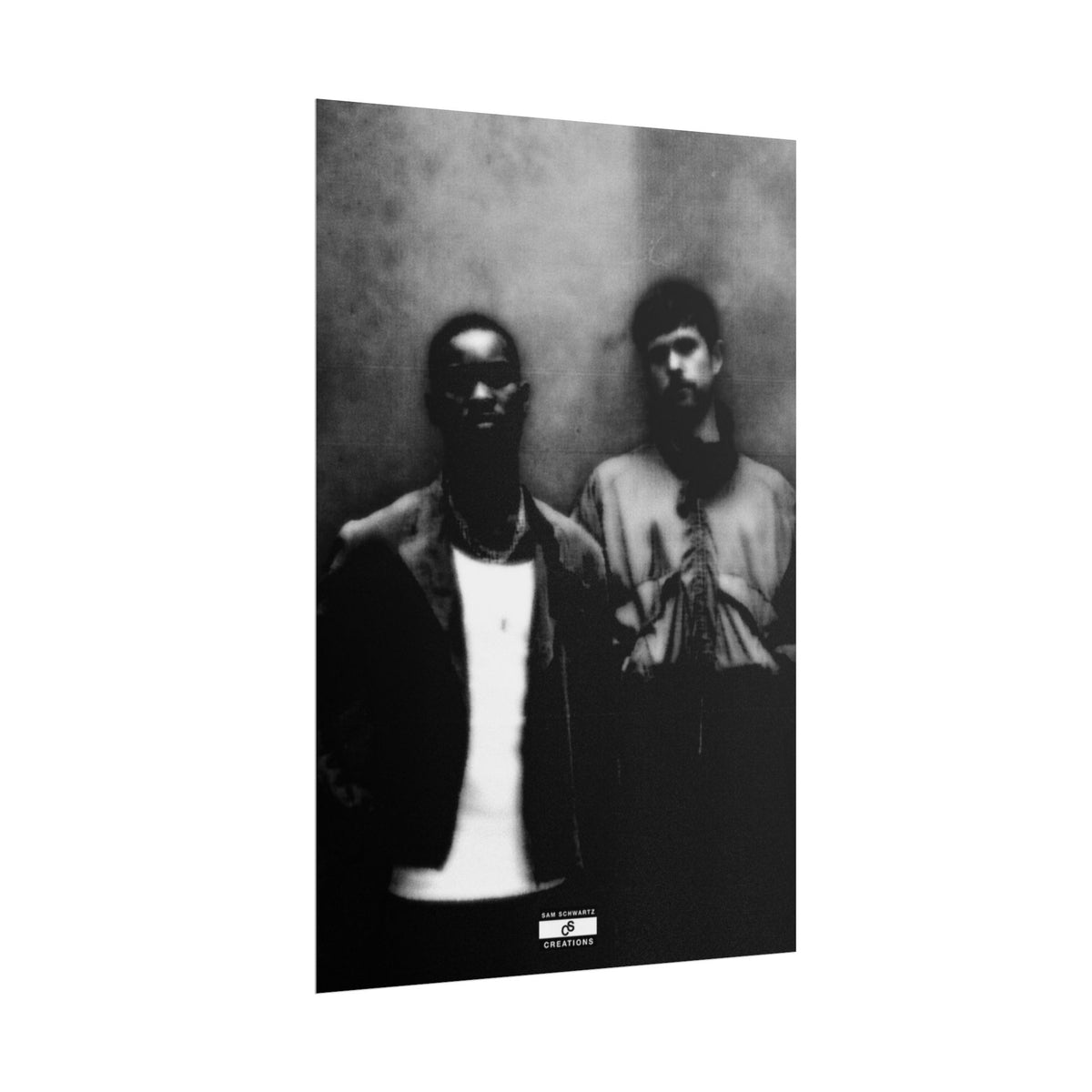 No Signal Duo Poster | Dave Hip-Hop Photography Wall Art