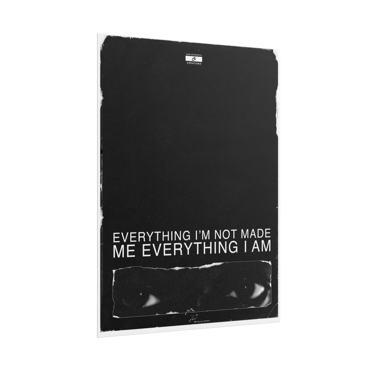 Everything I Am Poster | Minimalist Kanye West Hip-Hop Wall Art