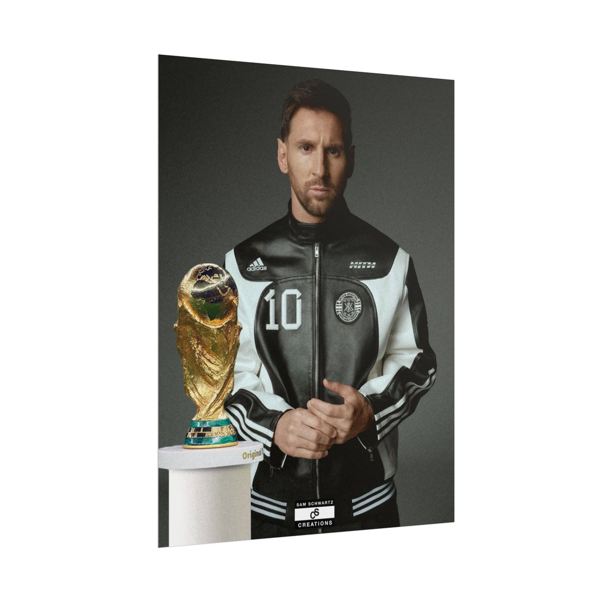 Number 10 Forever Poster | Lionel Messi World Cup Wall Art