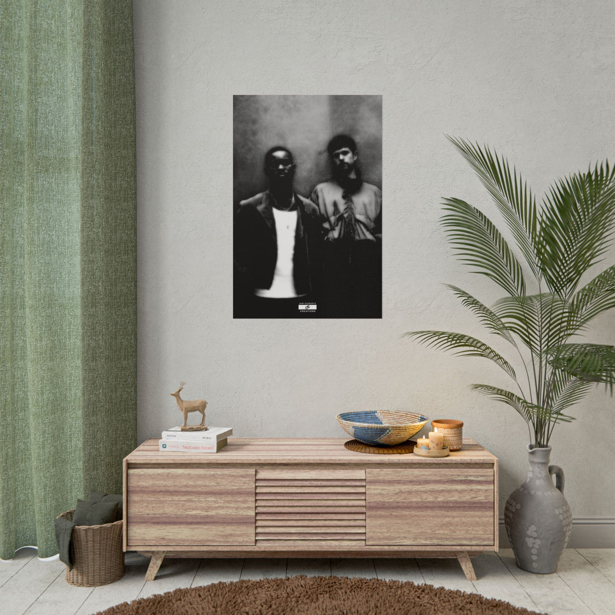 No Signal Duo Poster | Dave Hip-Hop Photography Wall Art