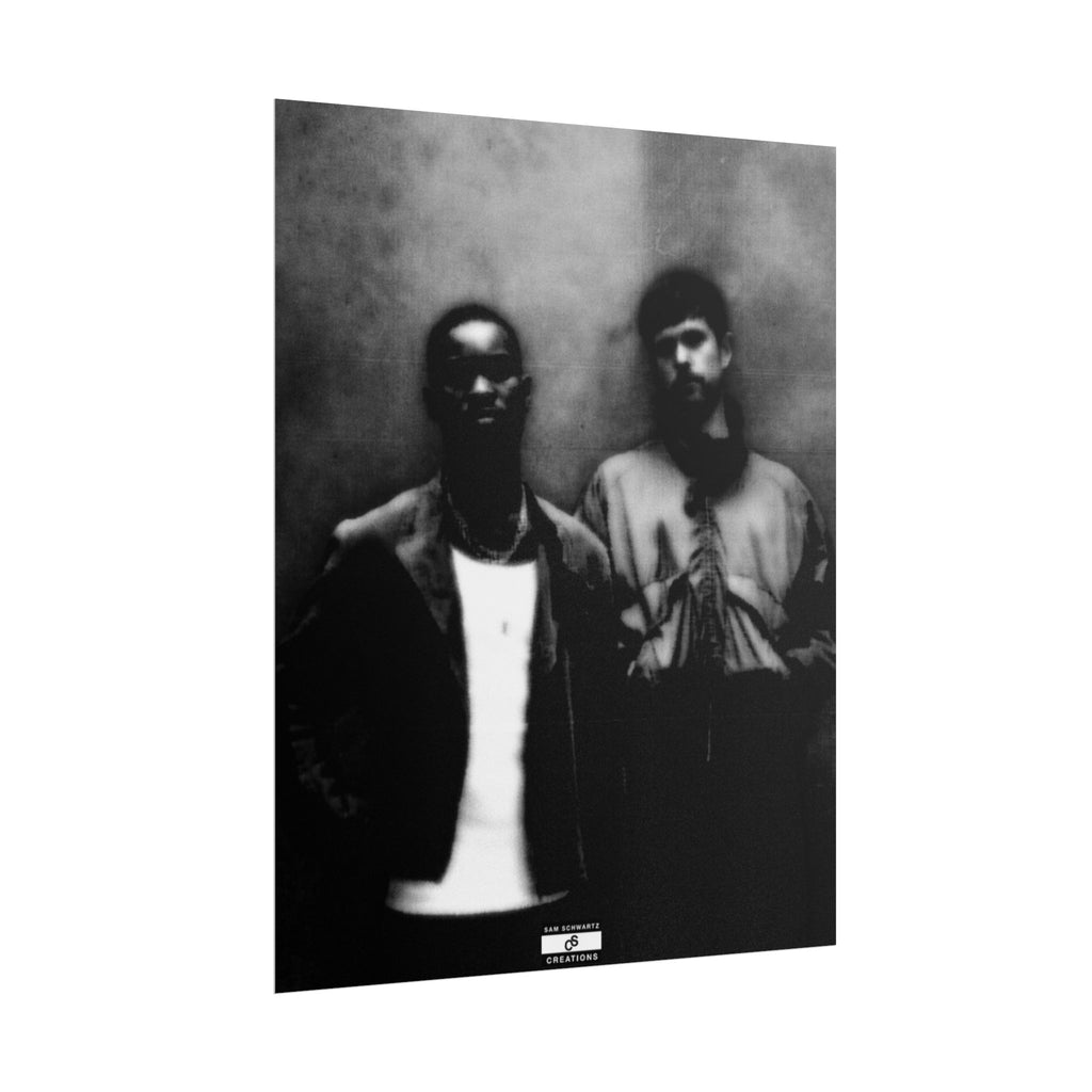 No Signal Duo Poster | Dave Hip-Hop Photography Wall Art