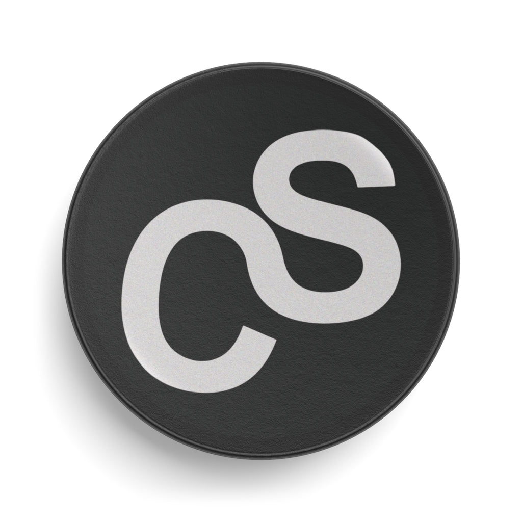 Sam Schwartz Creations Hockey Puck — Minimal Monogram Sam Schwartz Creations Team Puck
