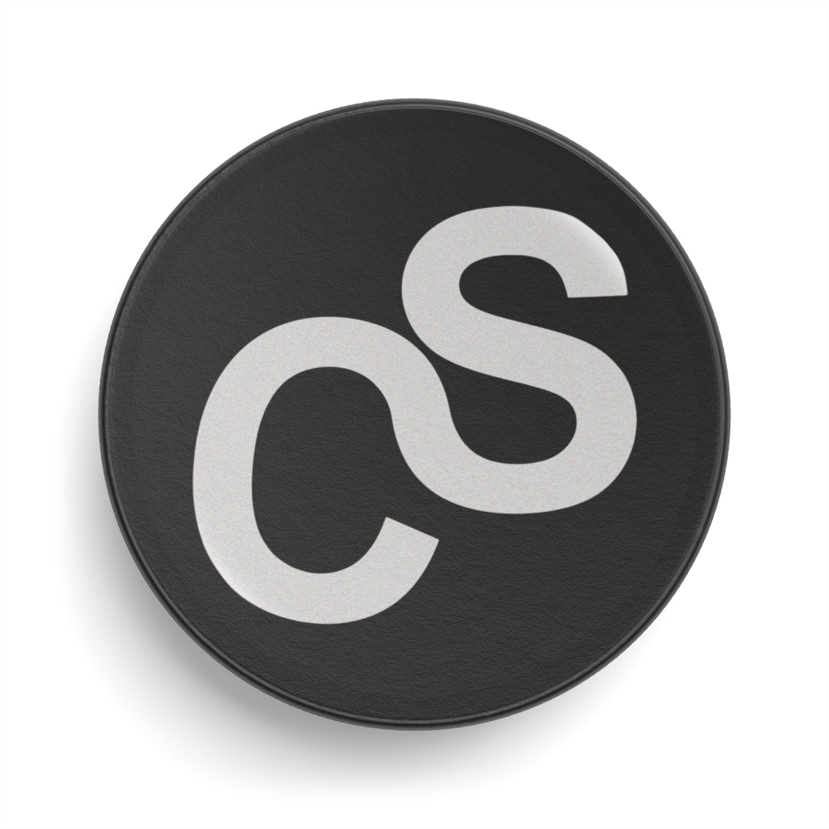 Sam Schwartz Creations Hockey Puck — Minimal Monogram Sam Schwartz Creations Team Puck