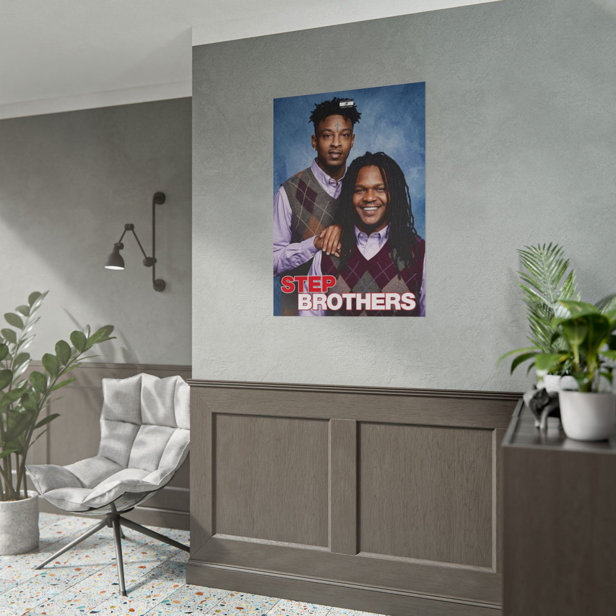 Step Brothers Poster | Hip-Hop Duo Wall Art