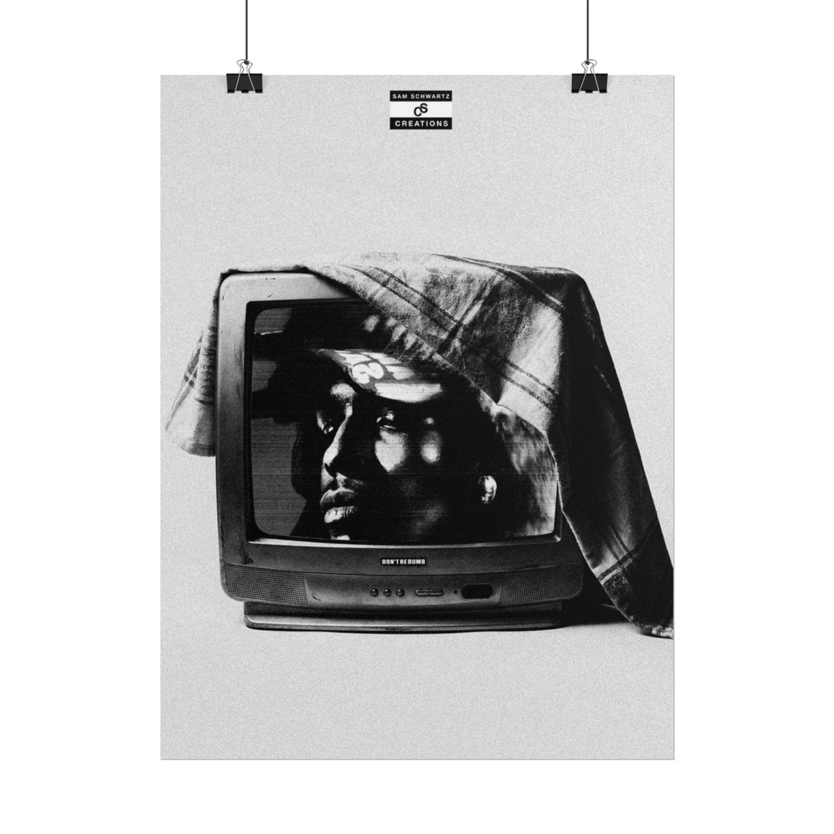 Don’t Be Dumb Poster | CRT Hip-Hop Wall Art