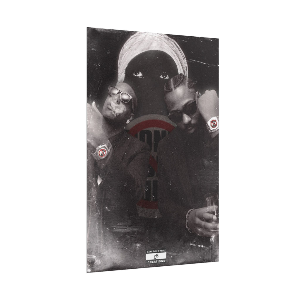Don't Be Dumb Poster | Underground Music Duo Wall Art