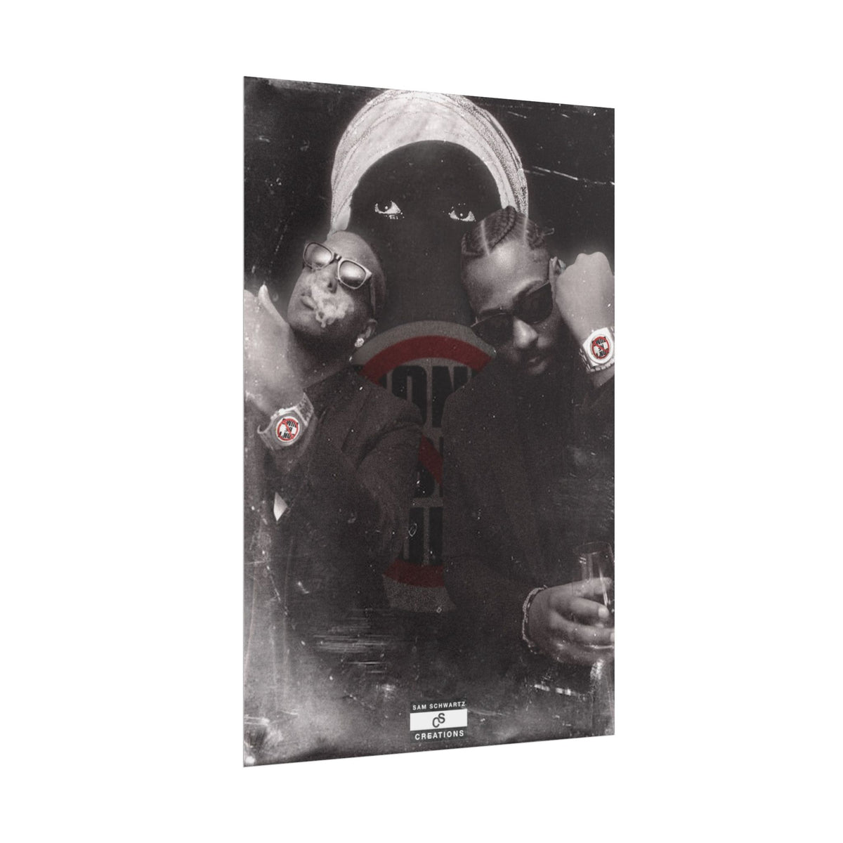 Don't Be Dumb Poster | Underground Music Duo Wall Art