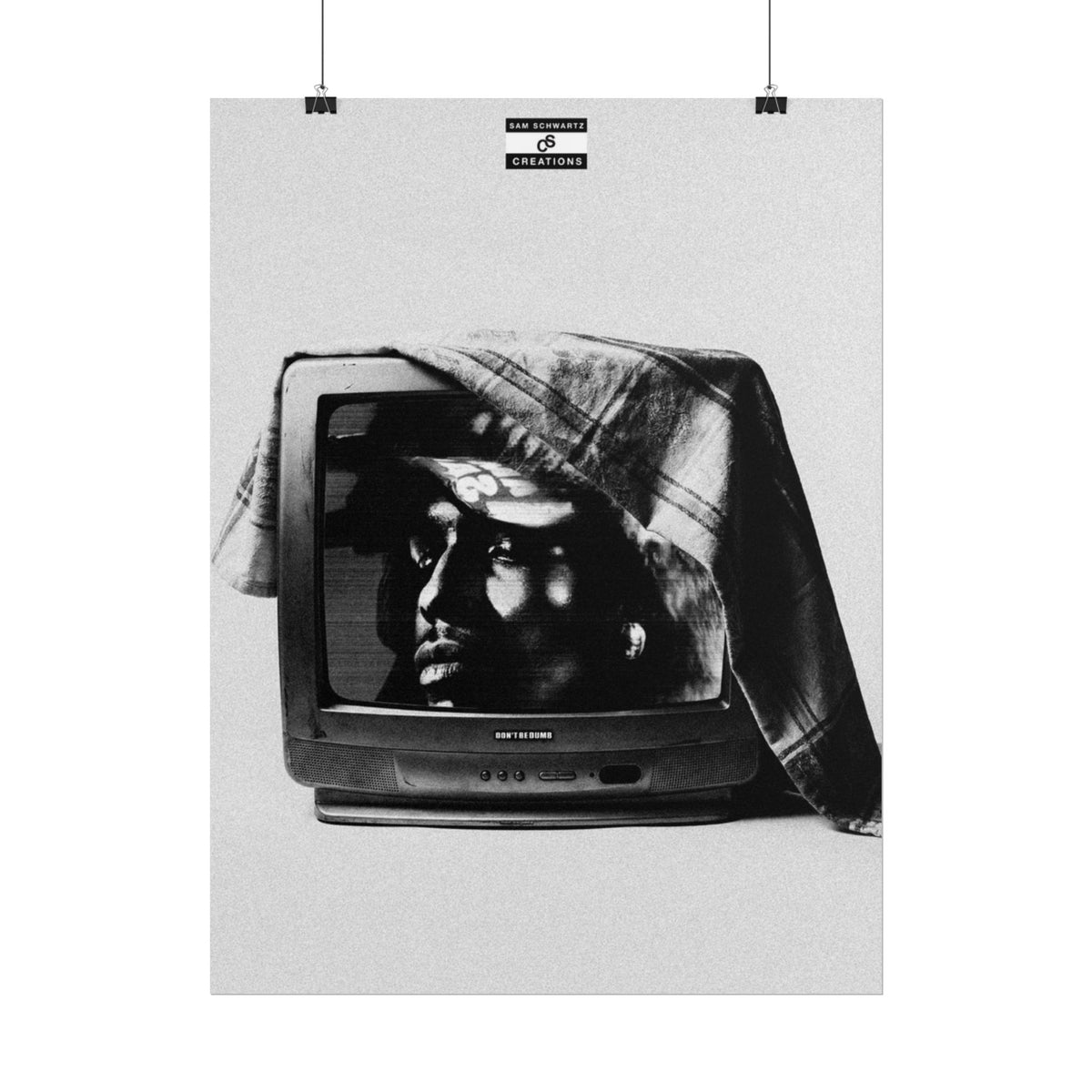 Don’t Be Dumb Poster | CRT Hip-Hop Wall Art