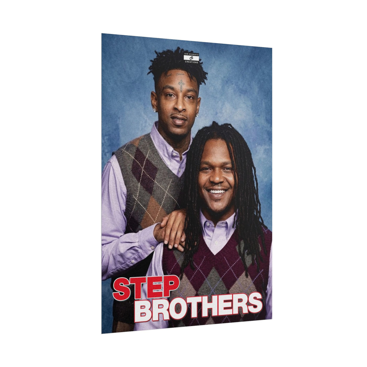 Step Brothers Poster | Hip-Hop Duo Wall Art