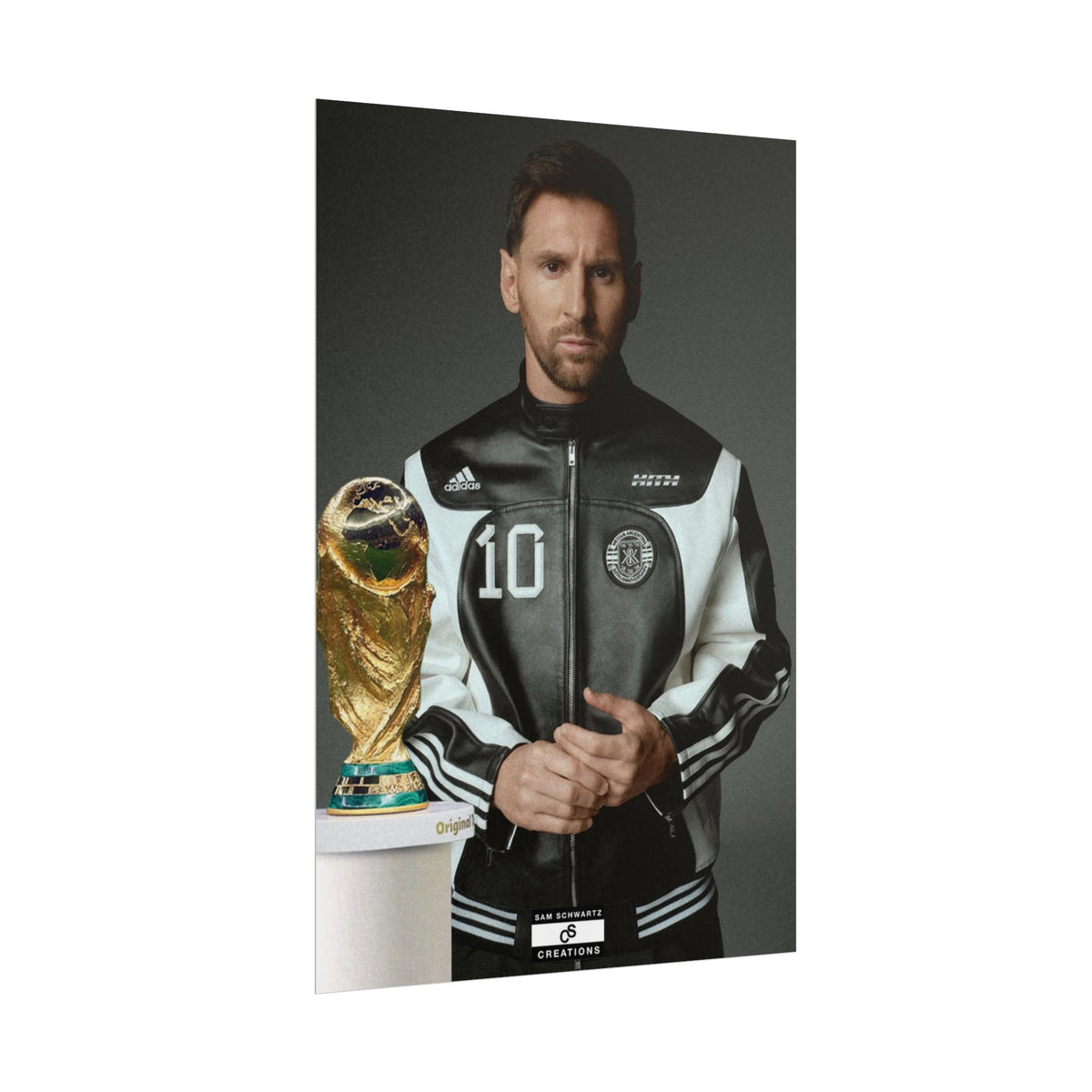 Number 10 Forever Poster | Lionel Messi World Cup Wall Art