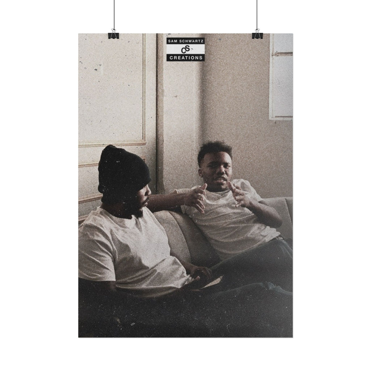 Baby Keem & Kendrick Lamar Poster | Music Culture Candid Wall Art