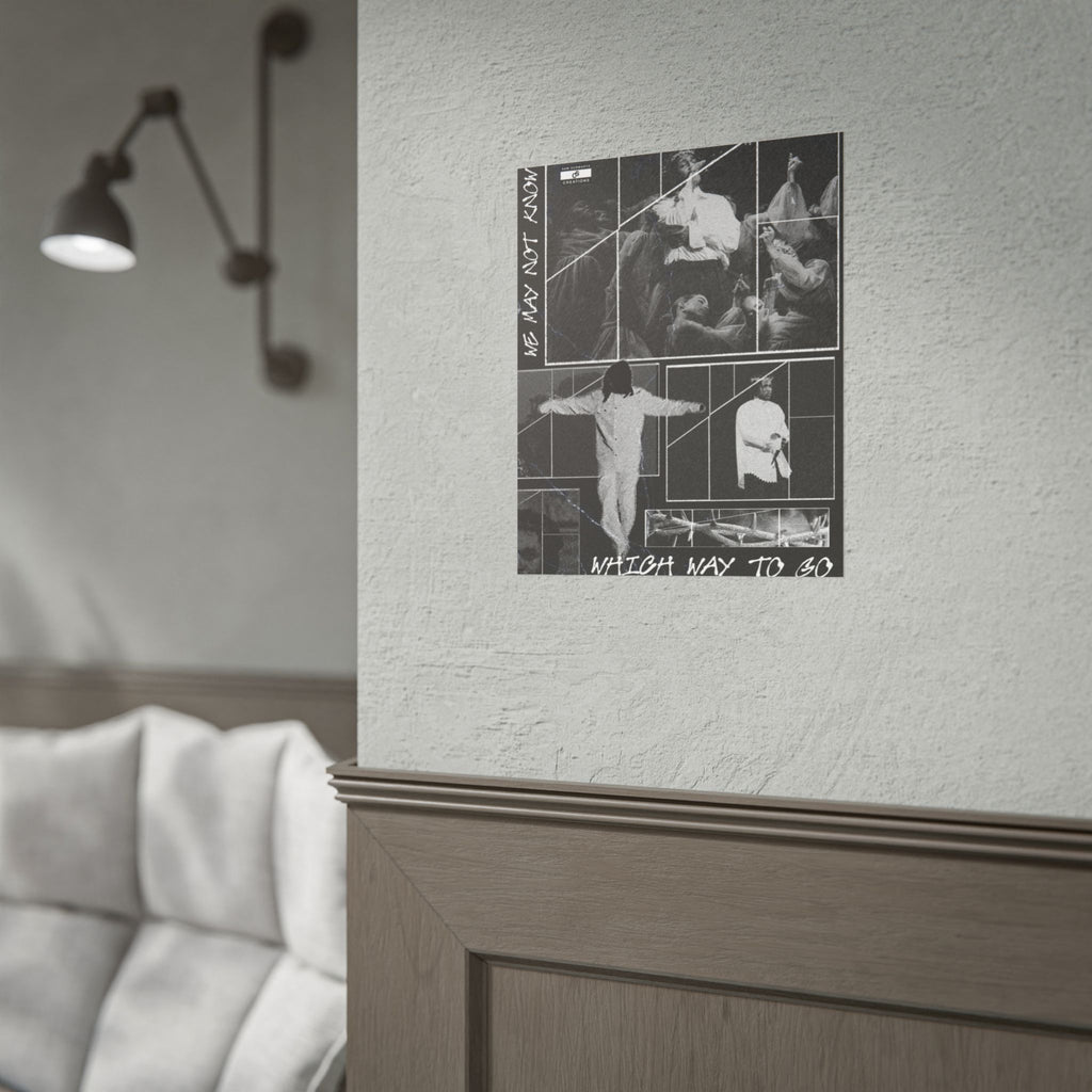 Which Way to Go Poster | Kendrick Lamar Live Music Collage Wall Art