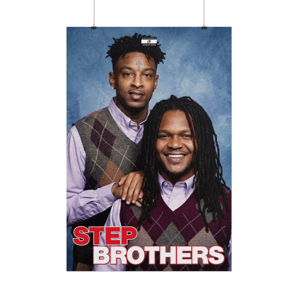 Step Brothers Poster | Hip-Hop Duo Wall Art