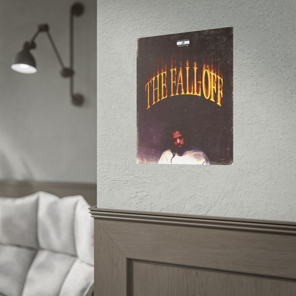 The Fall-Off Poster | J. Cole Hip-Hop Wall Art