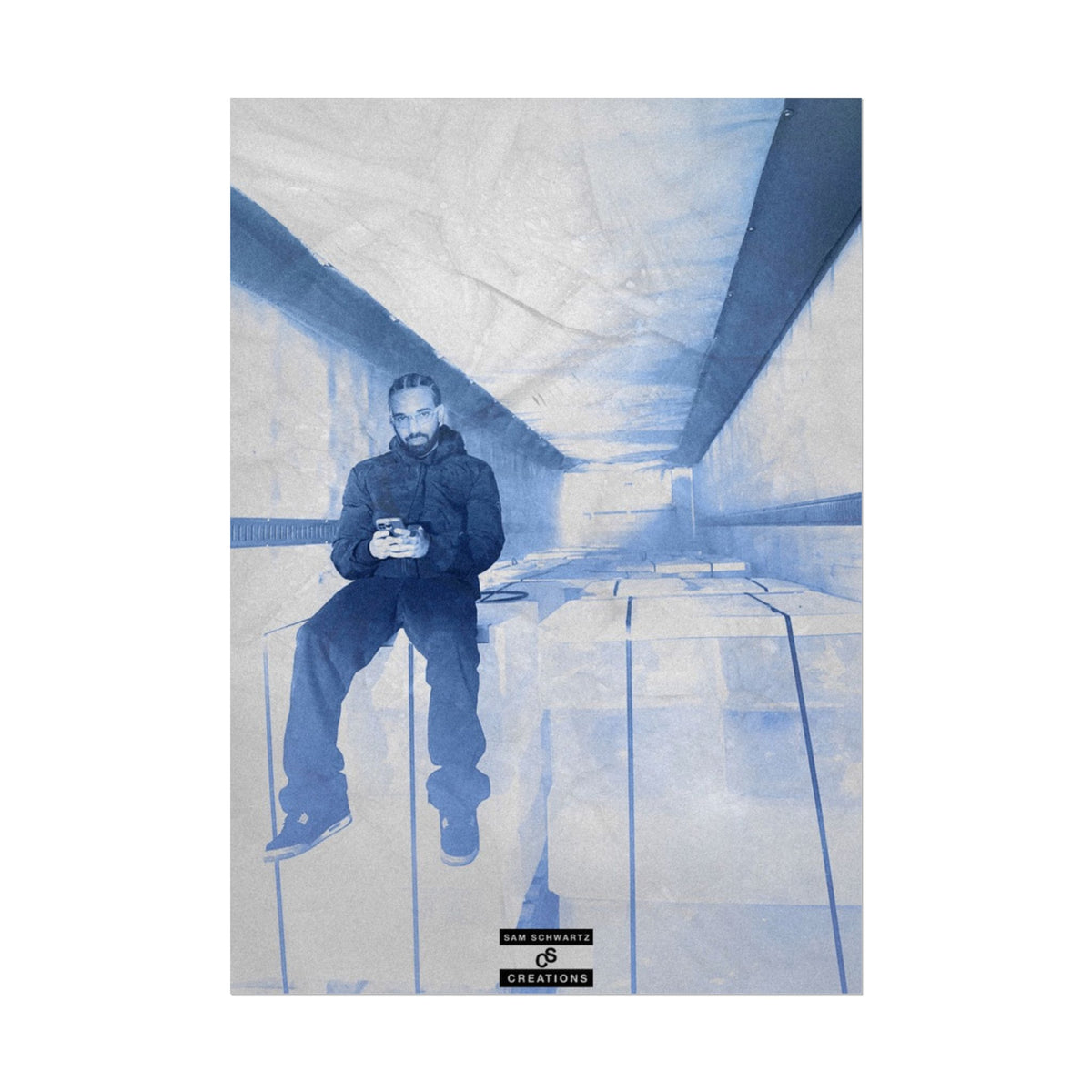 Cold Storage Poster | Drake Music Wall Art
