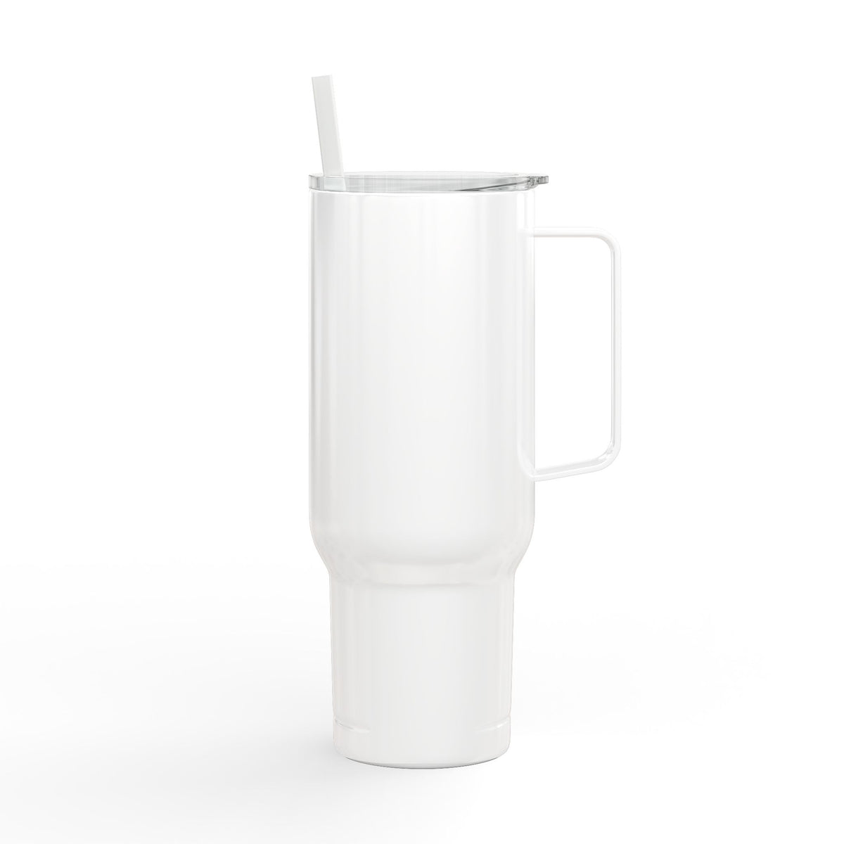 40oz Engraved Sam Schwartz Creations Insulated Tumbler with Handle & Lid — Stainless Travel Cup