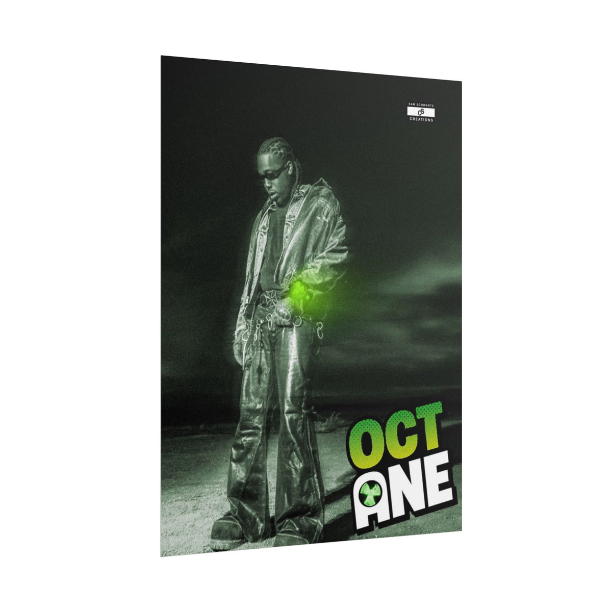 OCTANE Don Toliver x Ben 10 Poster | Hip-Hop Music Wall Art