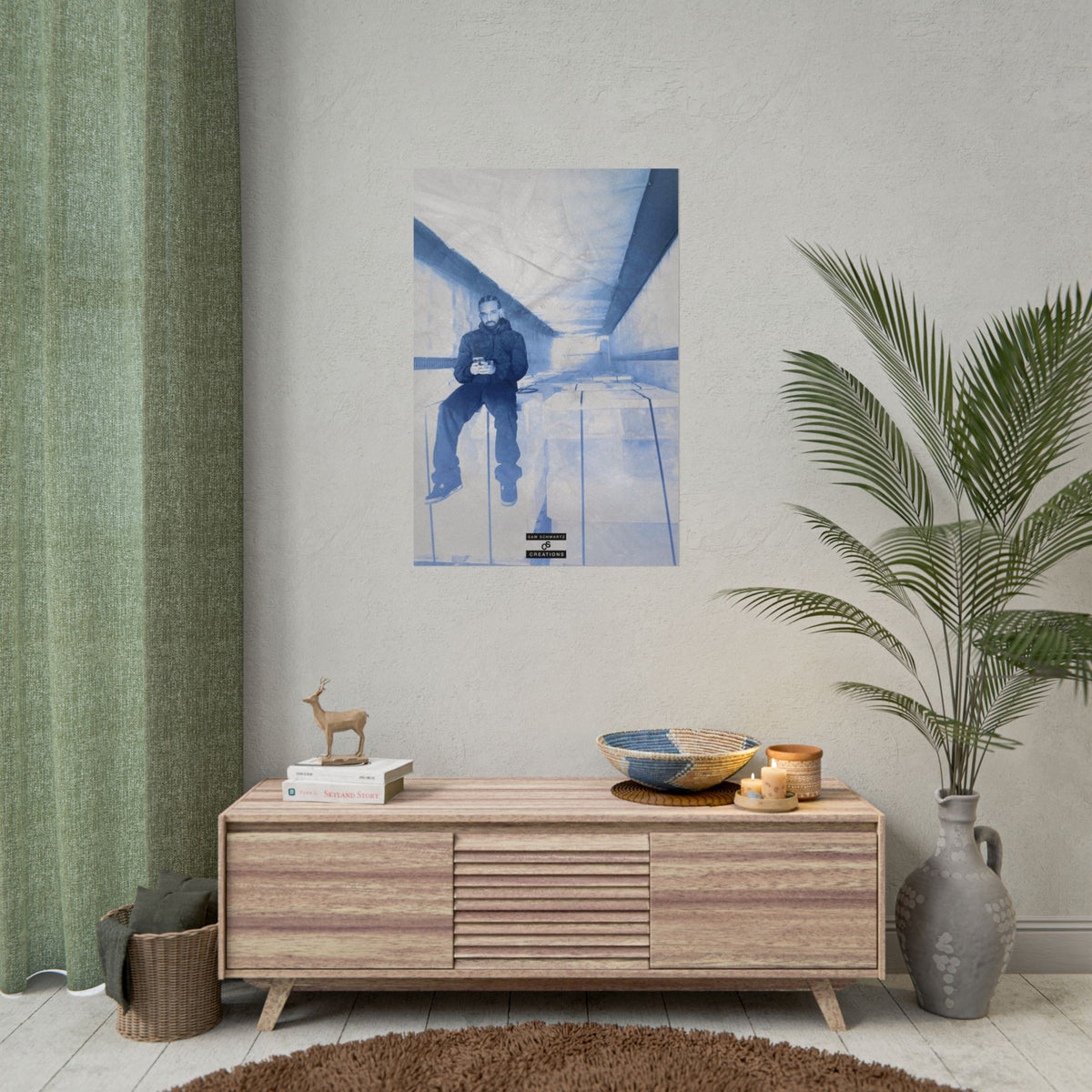 Cold Storage Poster | Drake Music Wall Art