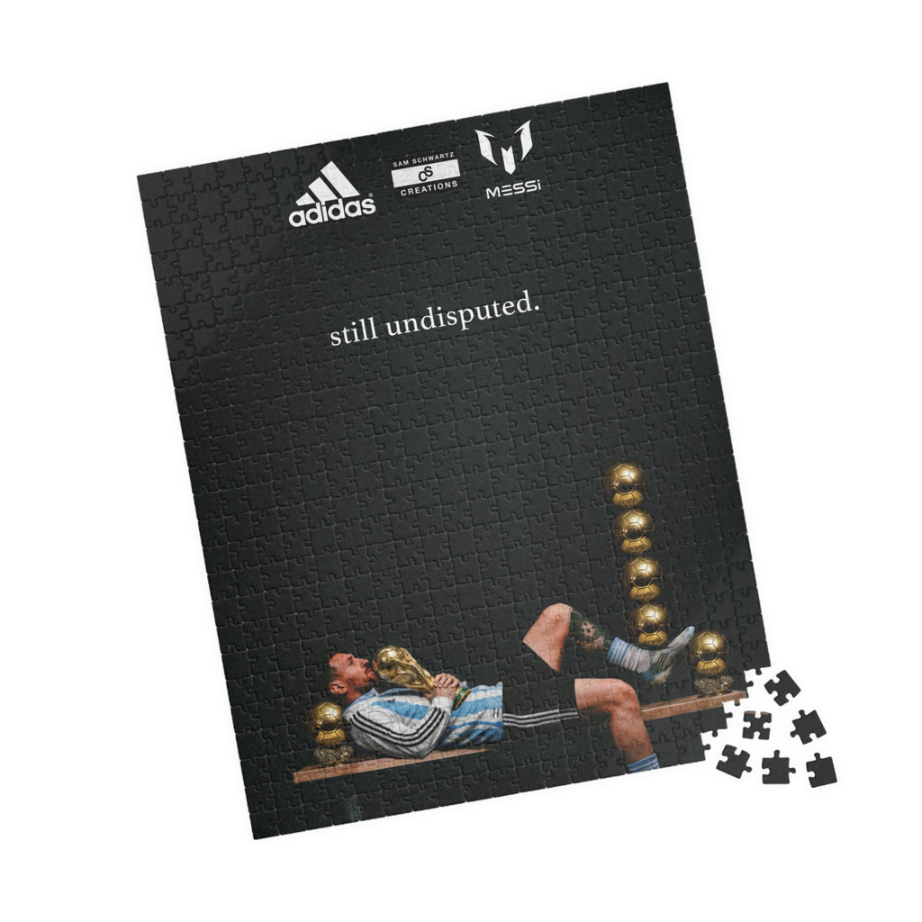 Messi 'Still Undisputed' Soccer Puzzle — 110/252/520/1014-Piece Collectible