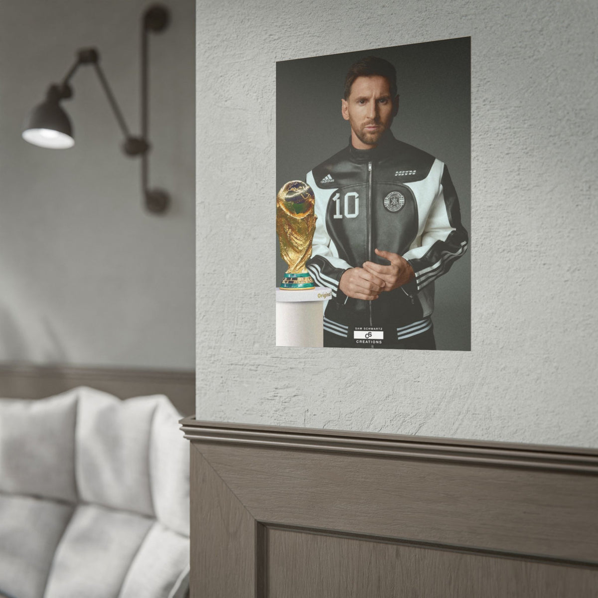 Number 10 Forever Poster | Lionel Messi World Cup Wall Art