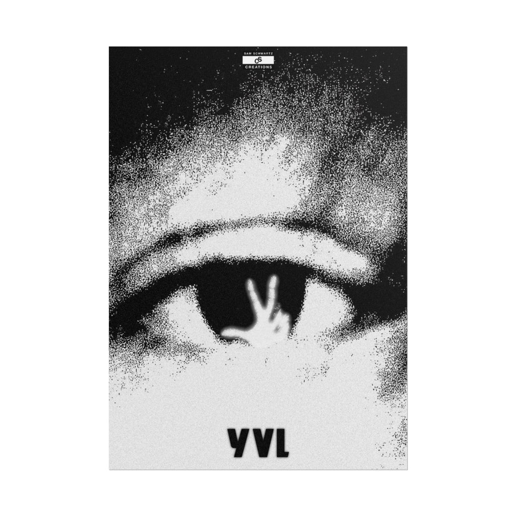 YVL Vision Poster | Experimental Hip-Hop Wall Art