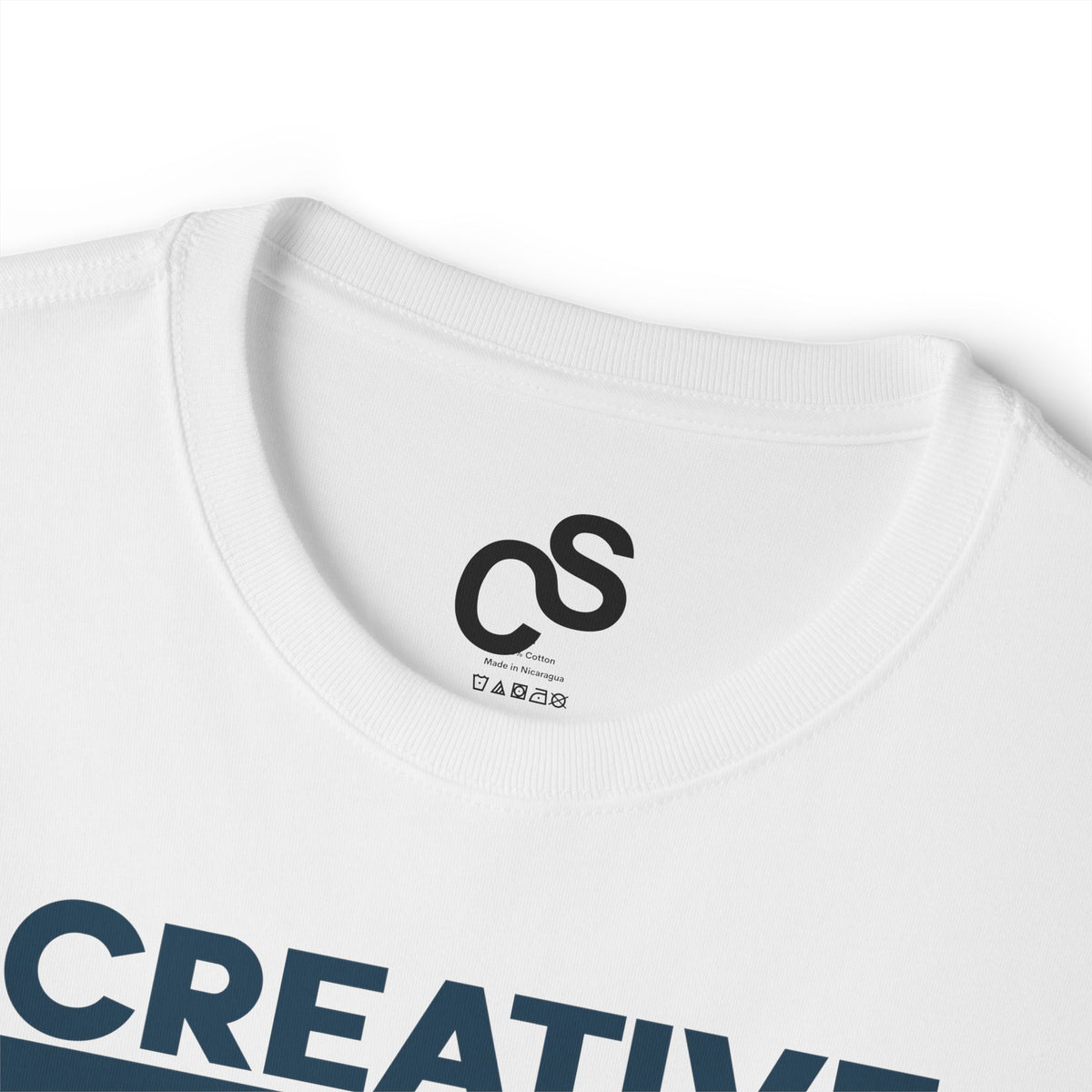 Sam Schwartz Creations Creative Club Tee — "Creative Club" Graphic T-Shirt