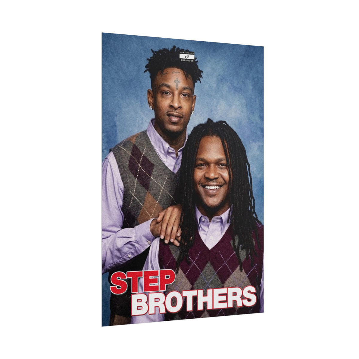 Step Brothers Poster | Hip-Hop Duo Wall Art