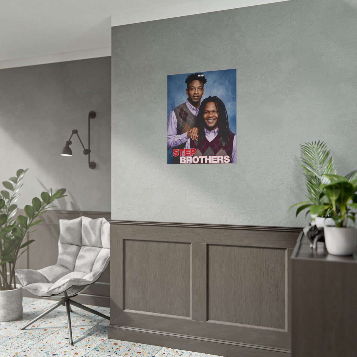 Step Brothers Poster | Hip-Hop Duo Wall Art