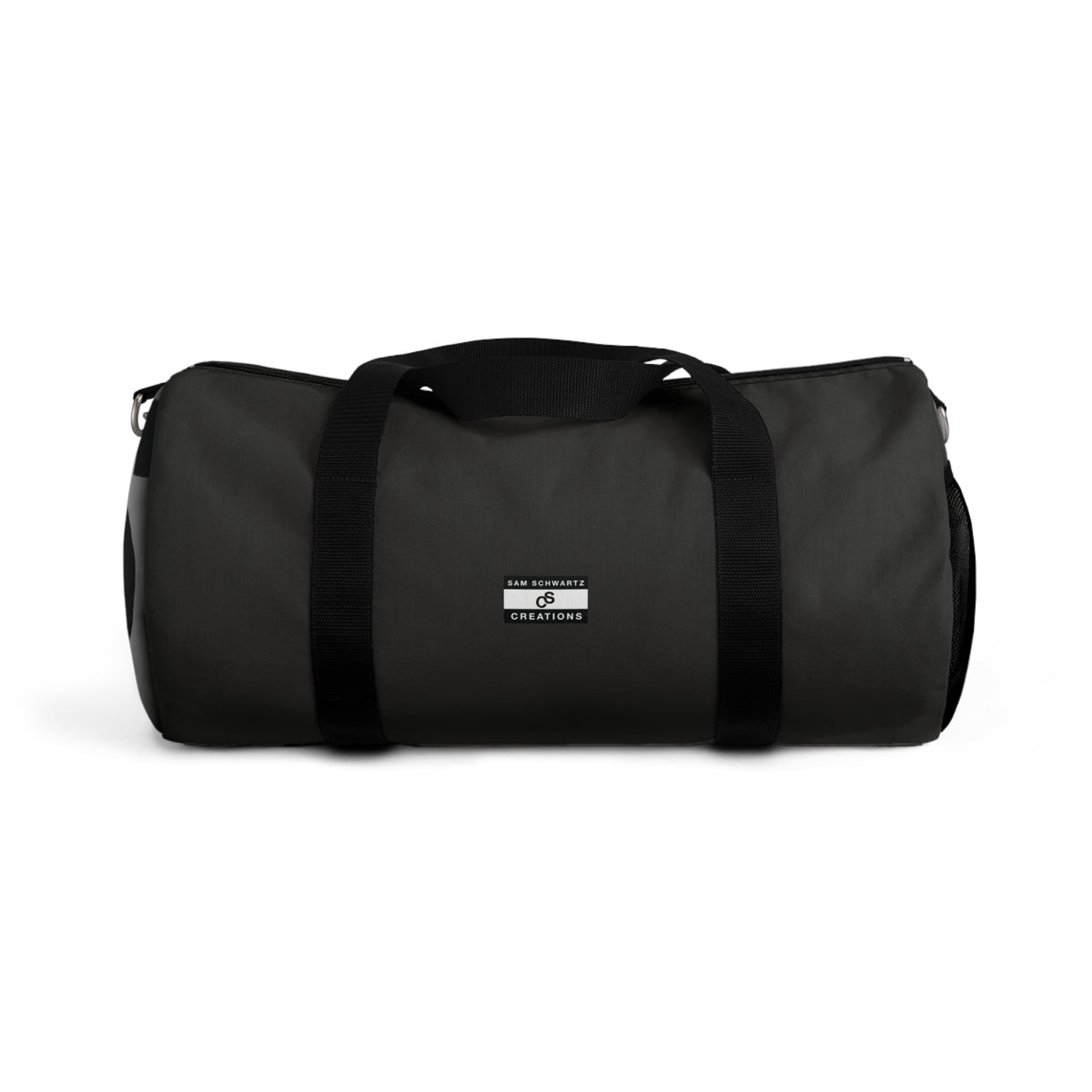Sam Schwartz Creations Black Duffel Bag — Travel Gym Weekender Carryall