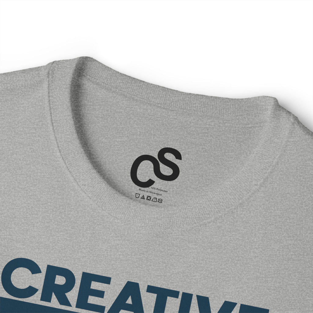 Sam Schwartz Creations Creative Club Tee — "Creative Club" Graphic T-Shirt
