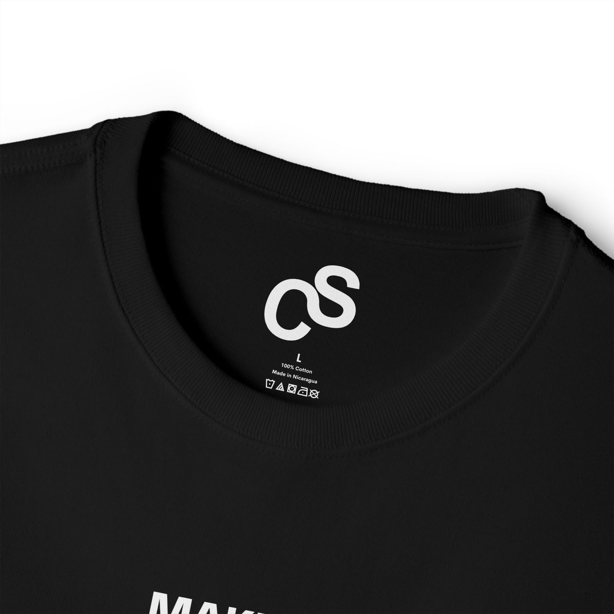 Sam Schwartz Creations "Make Ideas Not Excuses" Graphic T‑Shirt