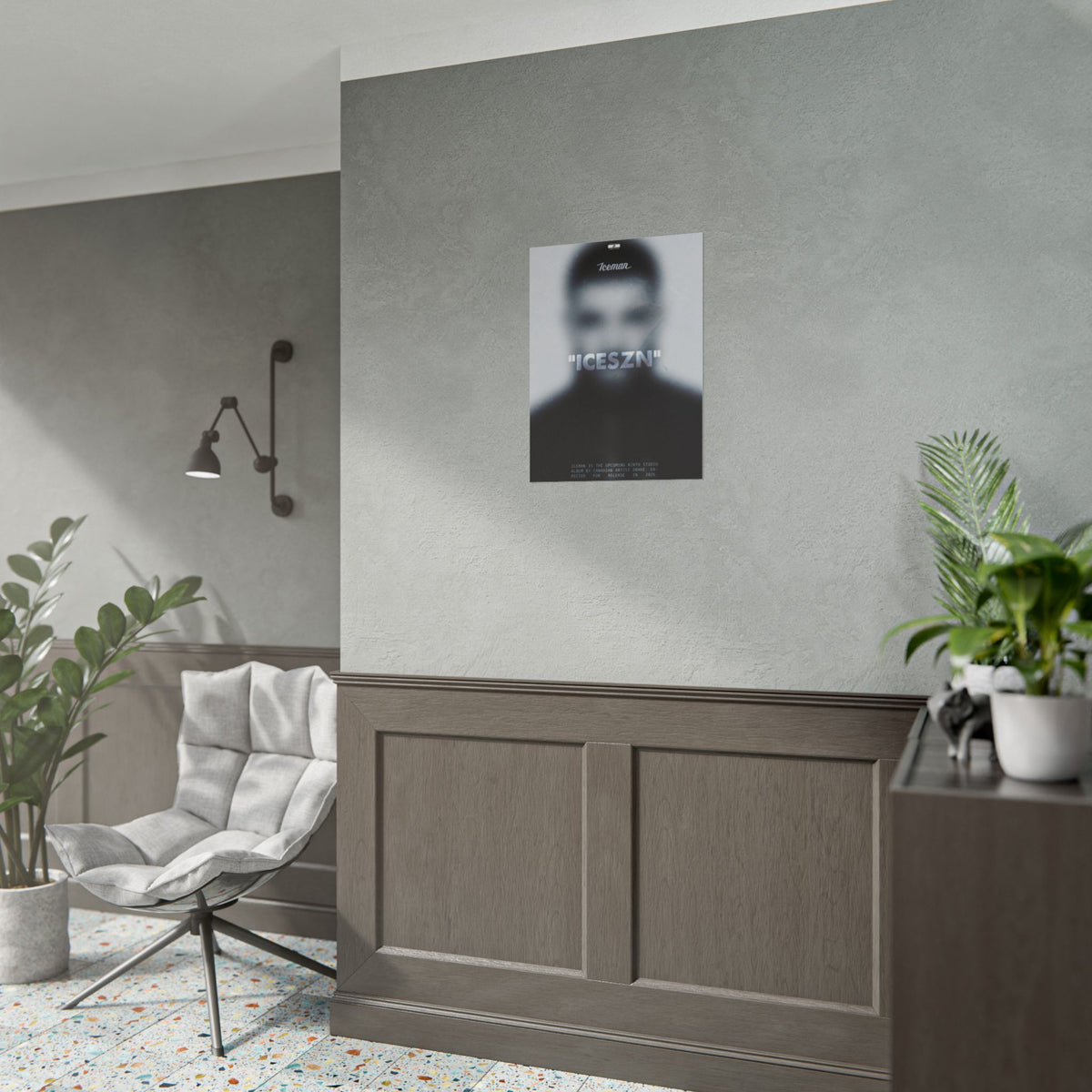 Iceman Poster | Drake Album Concept Wall Art