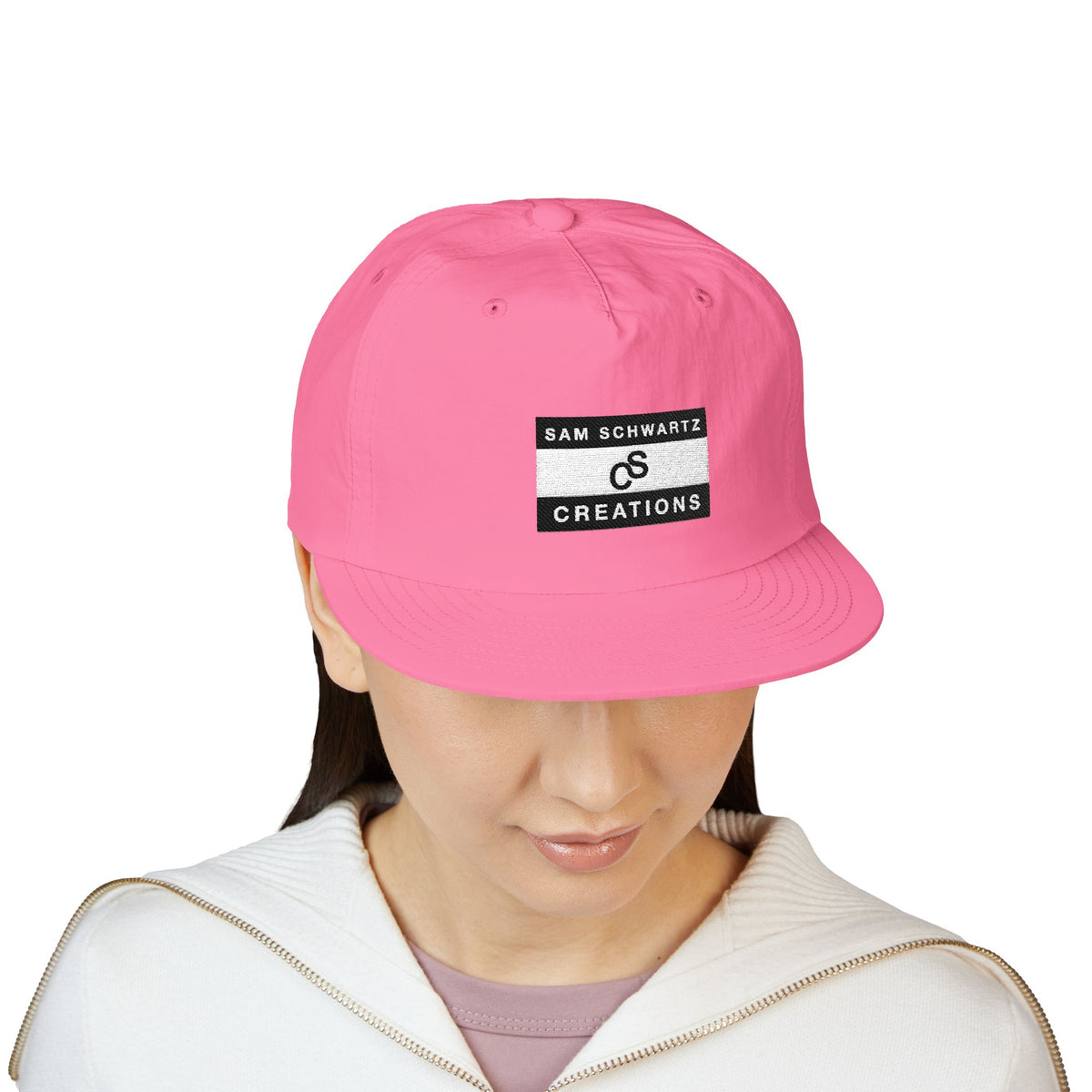 Sam Schwartz Creations Surf Cap - Sam Schwartz Creations Embroidered Patch Hat
