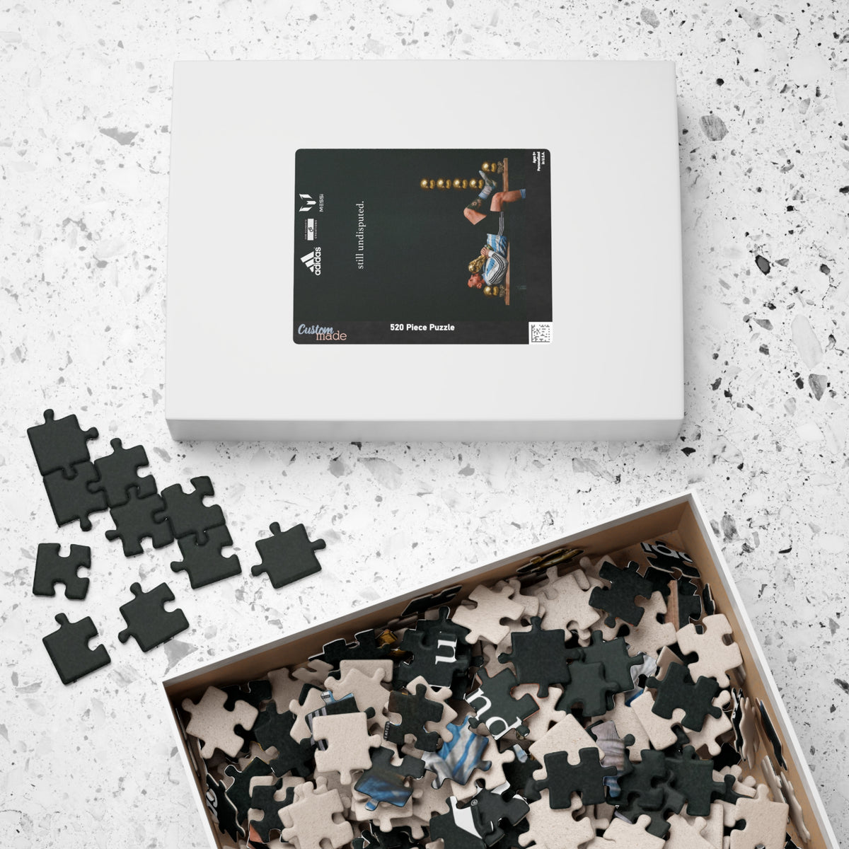 Messi 'Still Undisputed' Soccer Puzzle — 110/252/520/1014-Piece Collectible