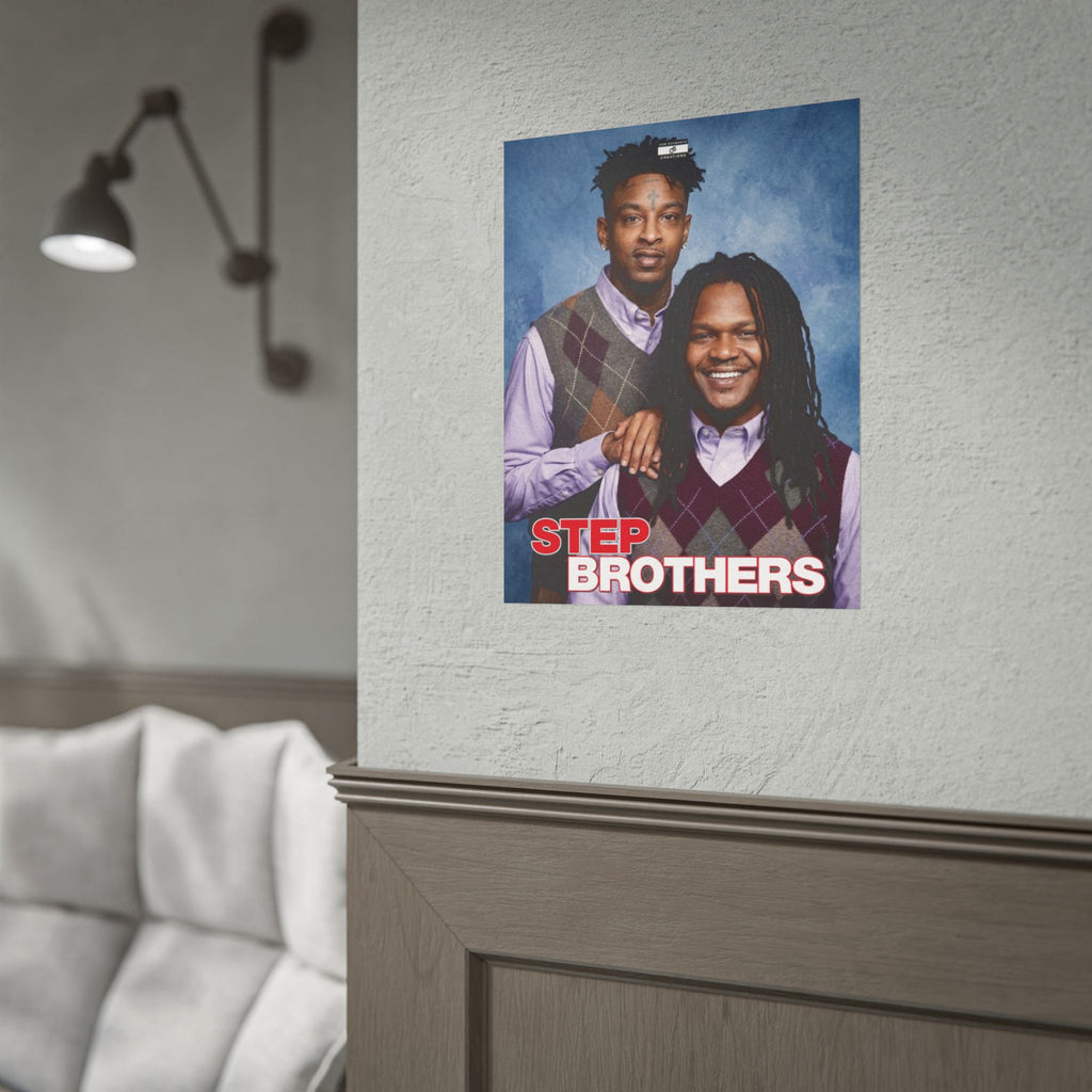 Step Brothers Poster | Hip-Hop Duo Wall Art