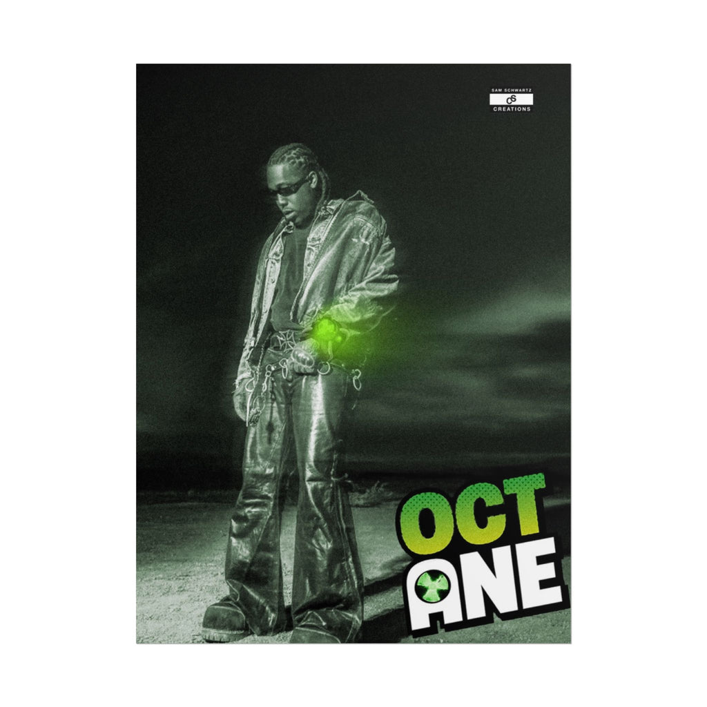 OCTANE Don Toliver x Ben 10 Poster | Hip-Hop Music Wall Art