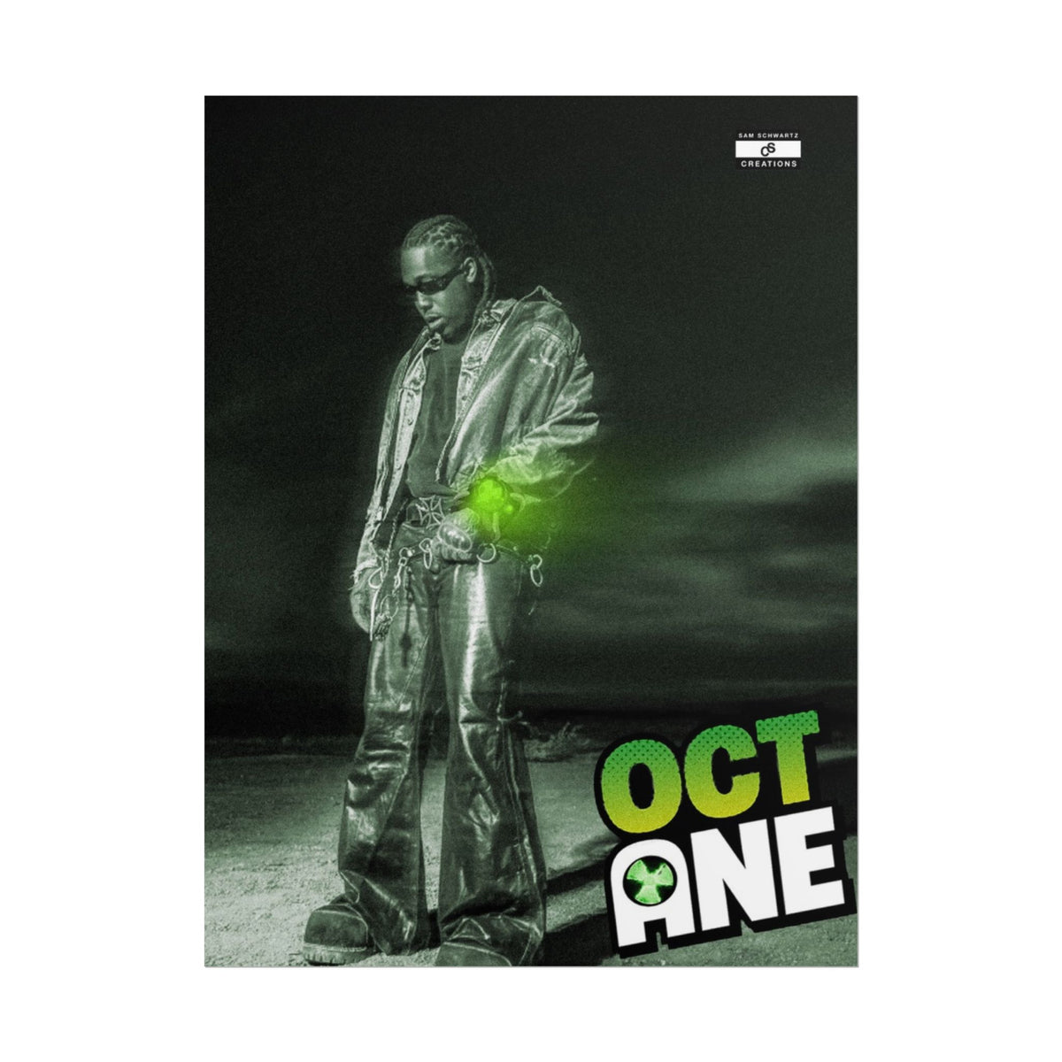OCTANE Don Toliver x Ben 10 Poster | Hip-Hop Music Wall Art