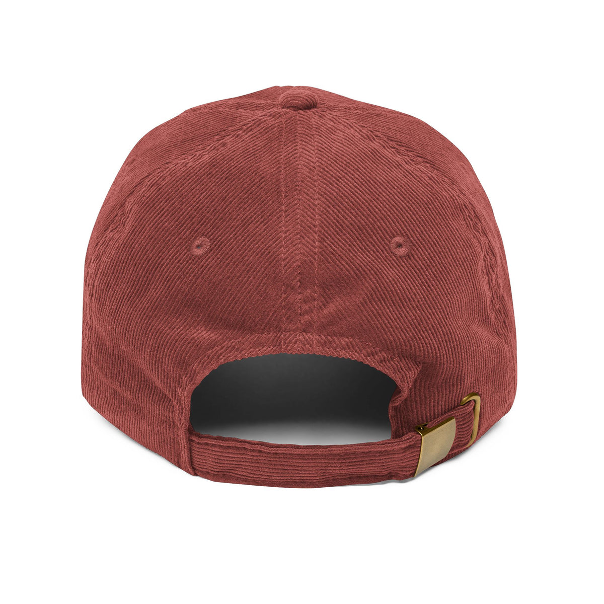 Vintage Sam Schwartz Creations Corduroy Cap — Embroidered Retro Symbol Dad Hat