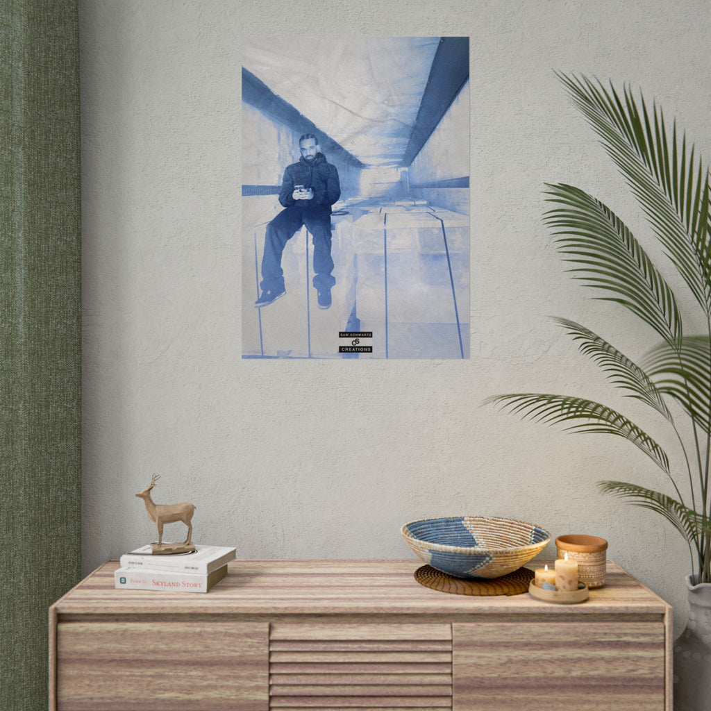 Cold Storage Poster | Drake Music Wall Art