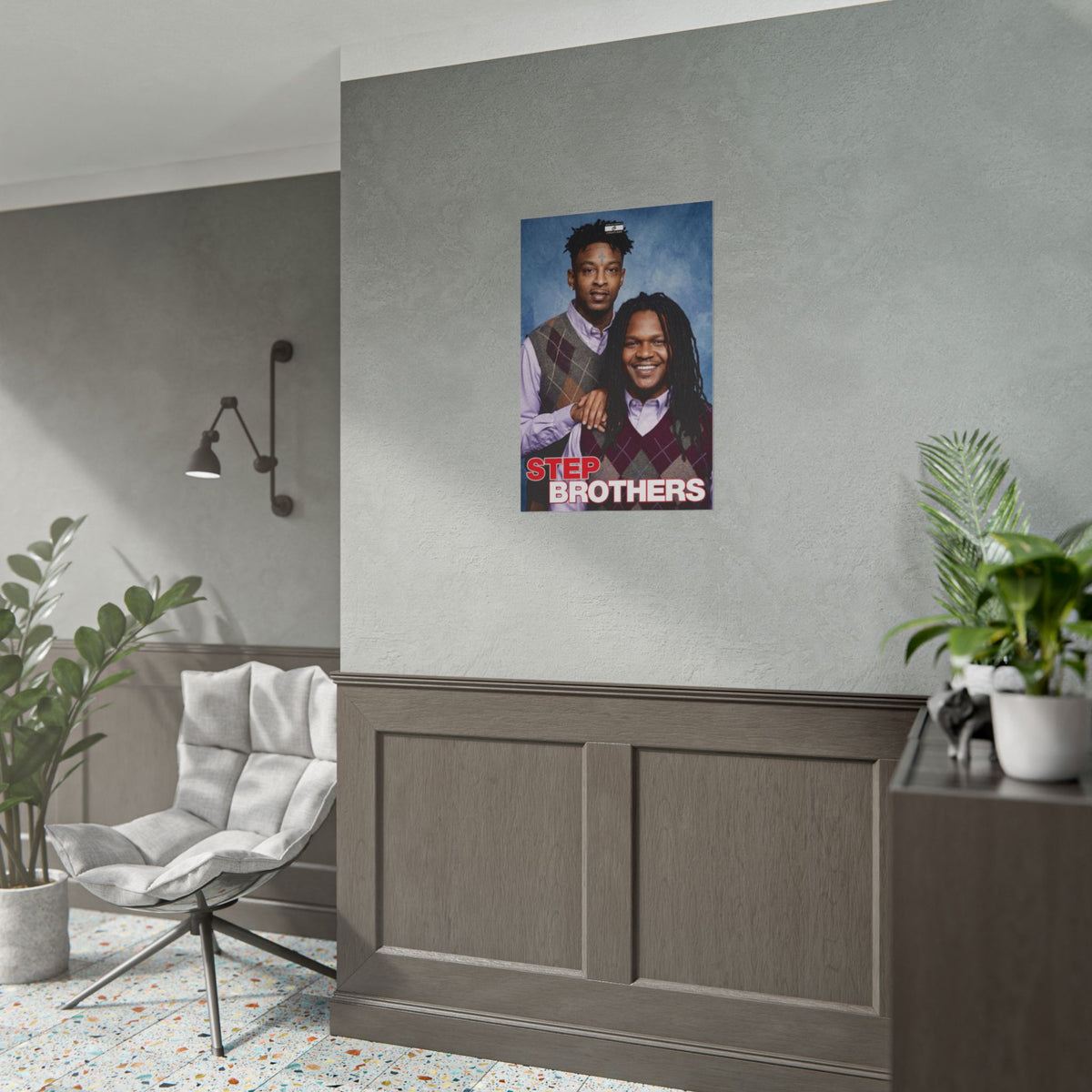 Step Brothers Poster | Hip-Hop Duo Wall Art