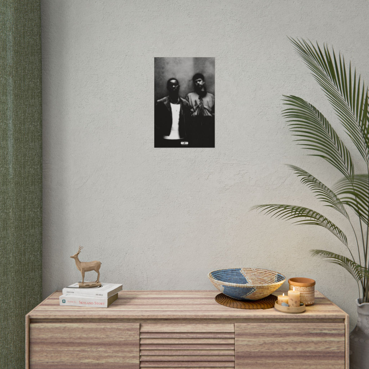 No Signal Duo Poster | Dave Hip-Hop Photography Wall Art