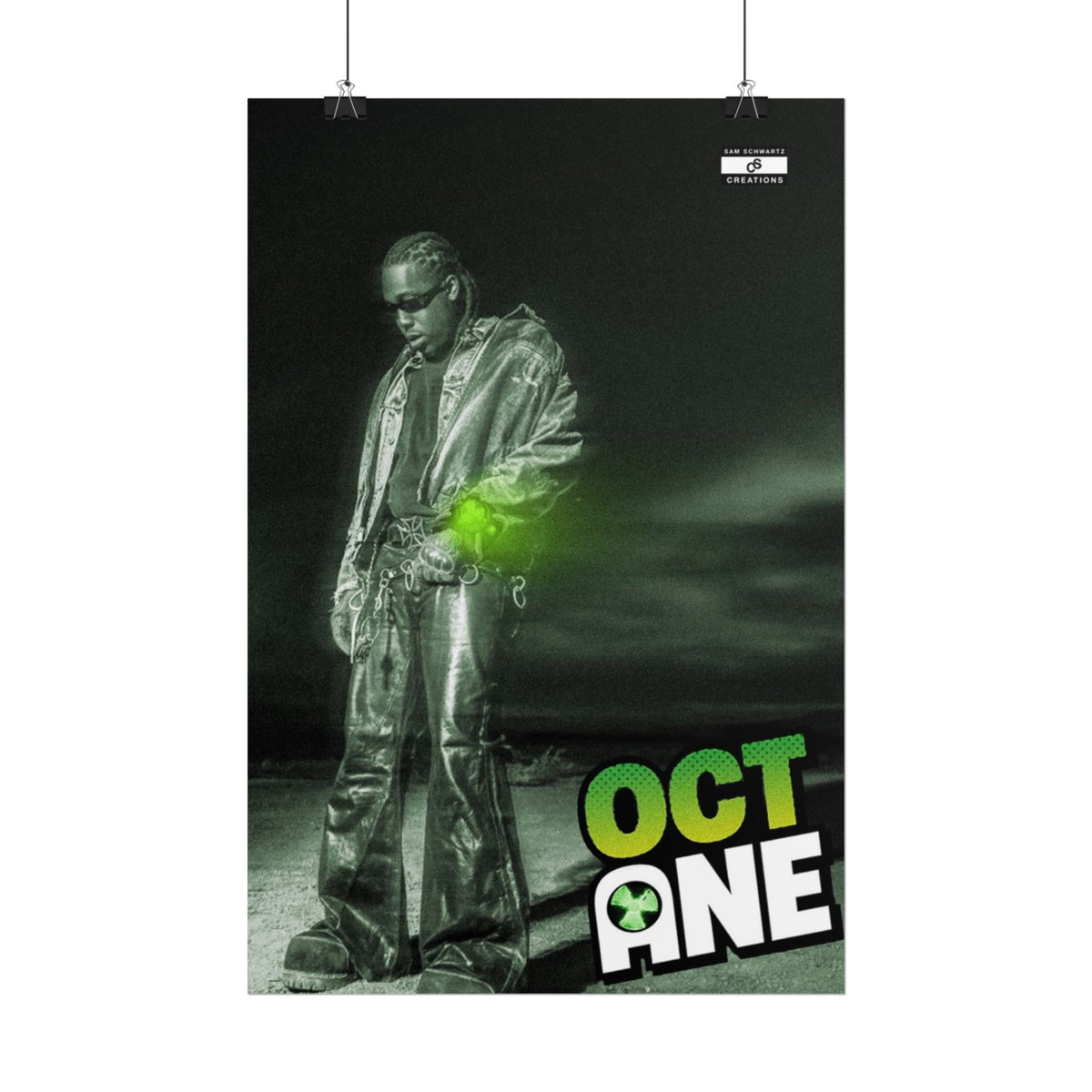 OCTANE Don Toliver x Ben 10 Poster | Hip-Hop Music Wall Art