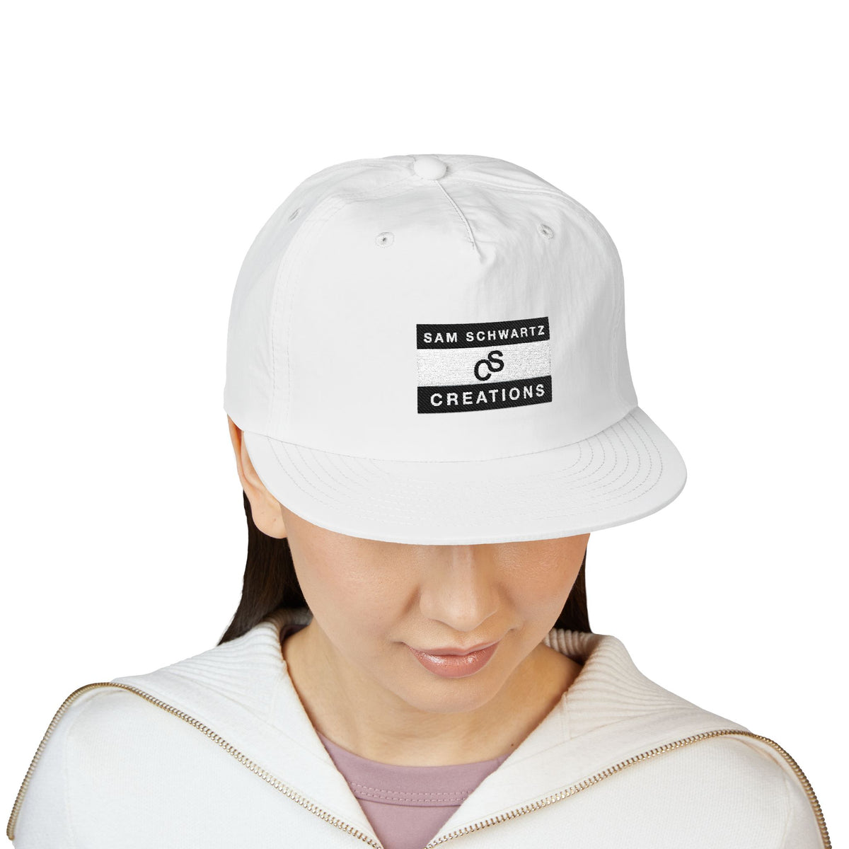 Sam Schwartz Creations Surf Cap - Sam Schwartz Creations Embroidered Patch Hat