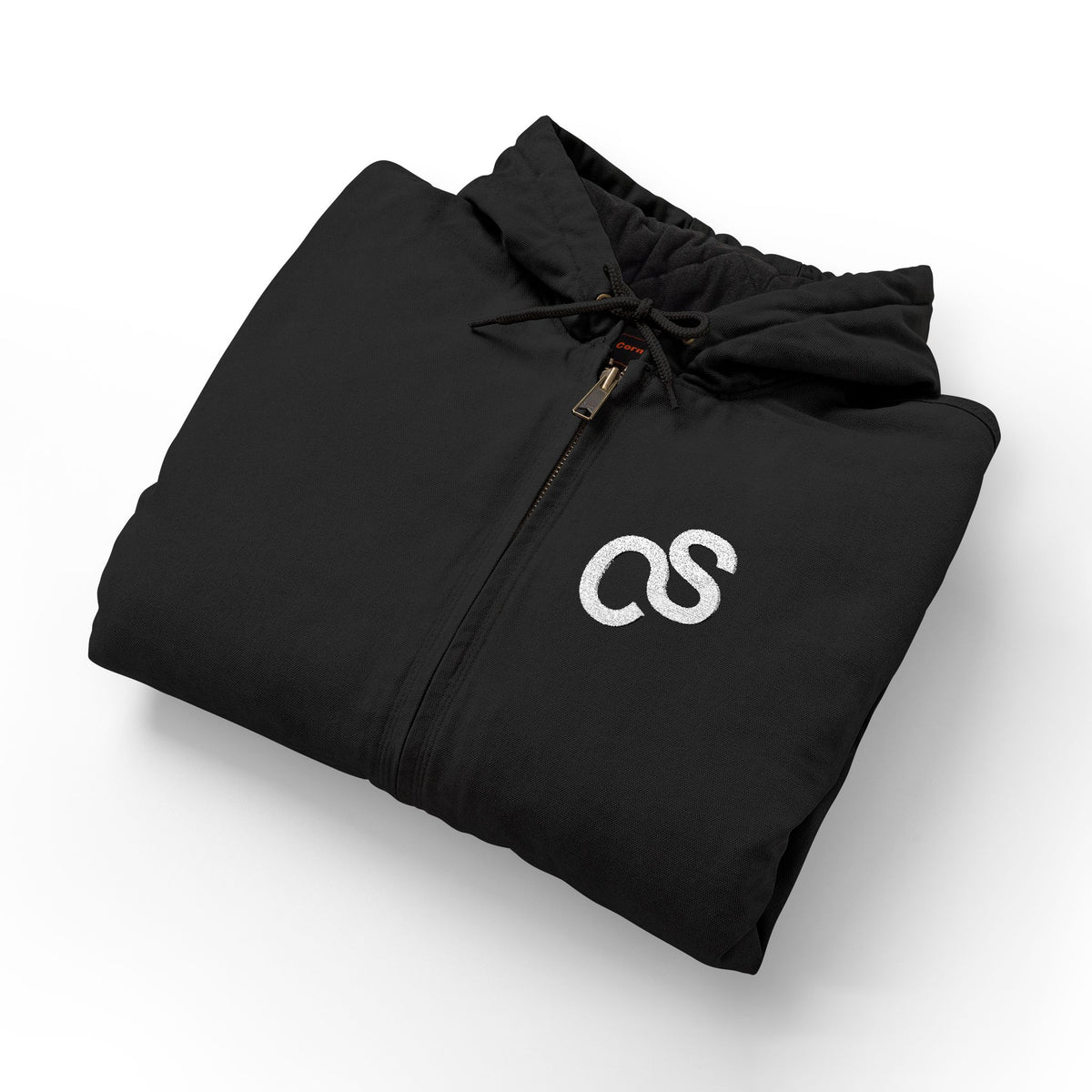 Embroidered Sam Schwartz Creations Logo Hooded Work Jacket