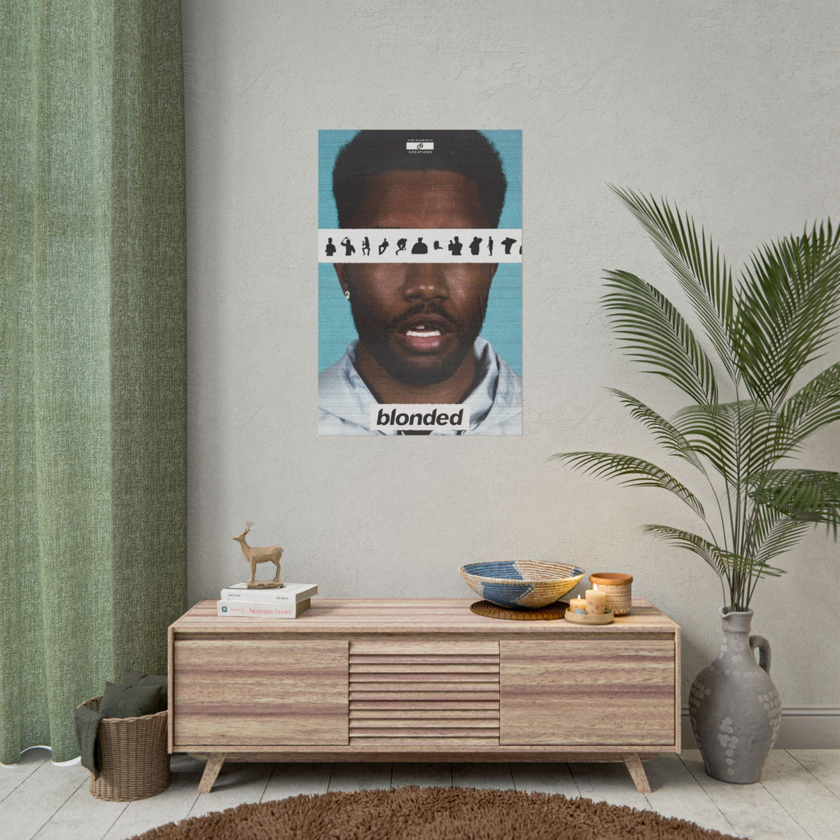 Blonded Poster | Frank Ocean Music Wall Art