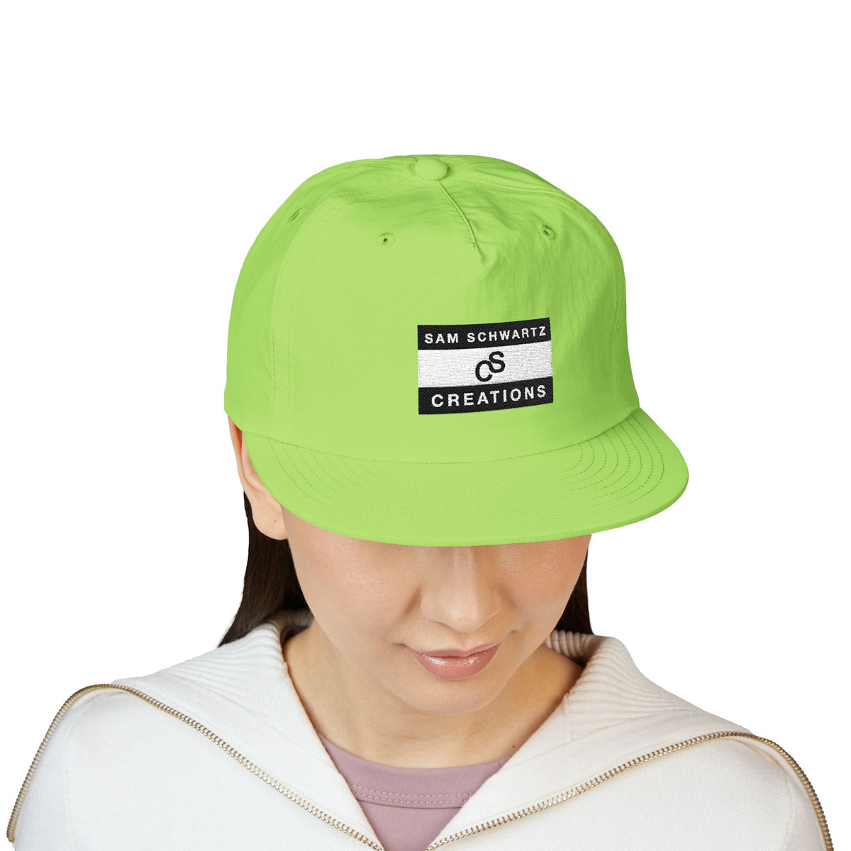 Sam Schwartz Creations Surf Cap - Sam Schwartz Creations Embroidered Patch Hat