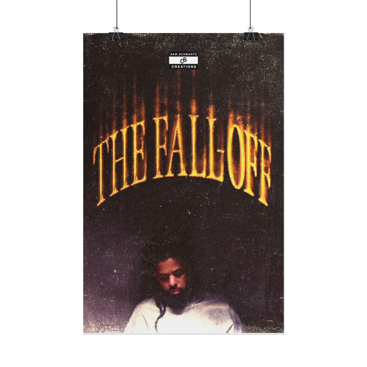 The Fall-Off Poster | J. Cole Hip-Hop Wall Art