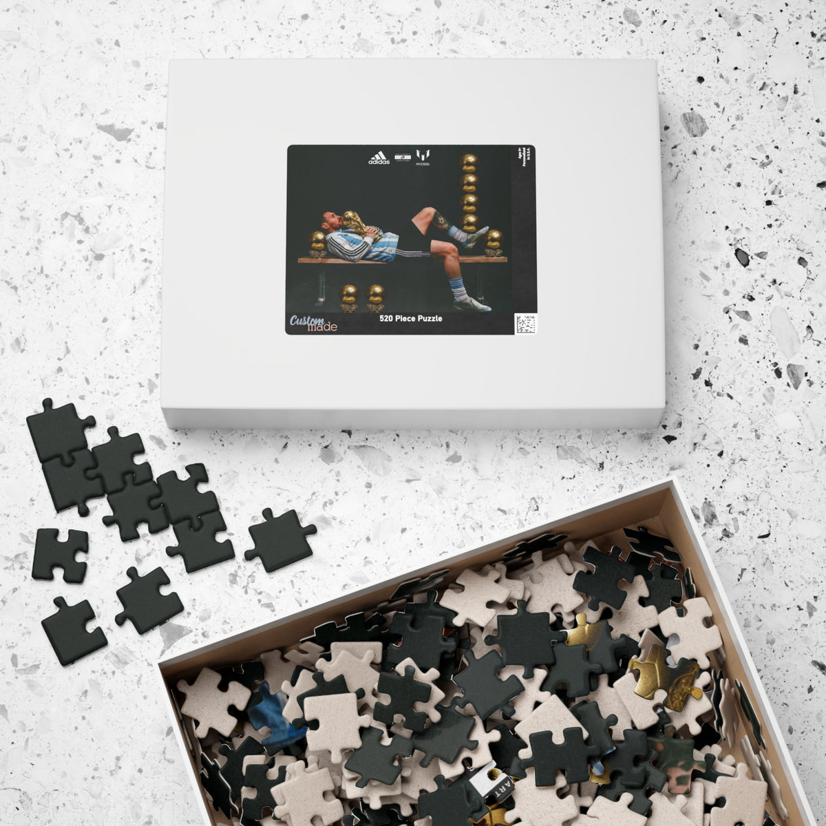 Messi 'Still Undisputed' Soccer Puzzle — 110/252/520/1014-Piece Collectible