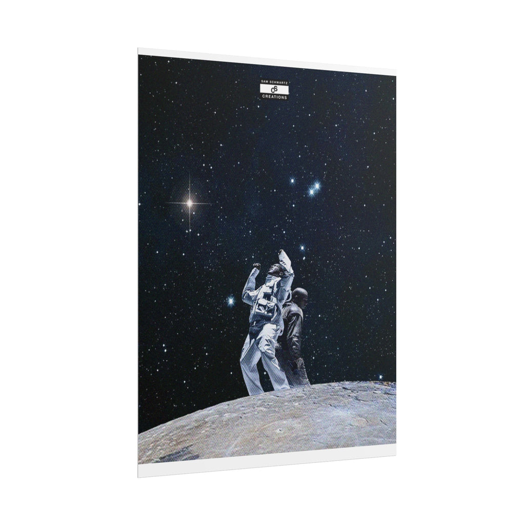 Among the Stars Poster | Kanye West & Don Toliver Music Wall Art